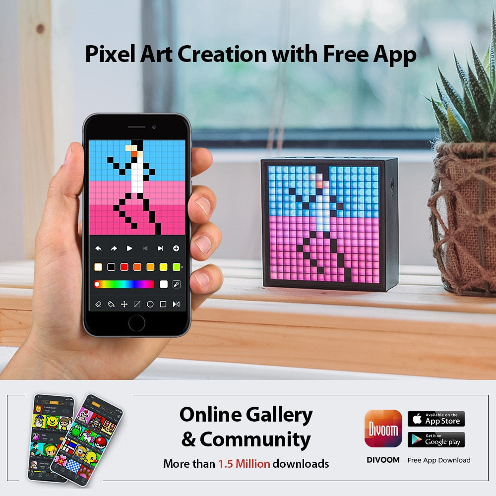 Divoom Timebox Evo Bluetooth Portable Speaker – Merlin Digital and Group