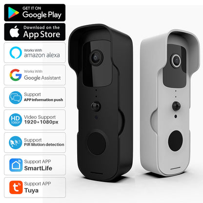 Tuya Smart Video Doorbell WiFi 1080P Video Intercom