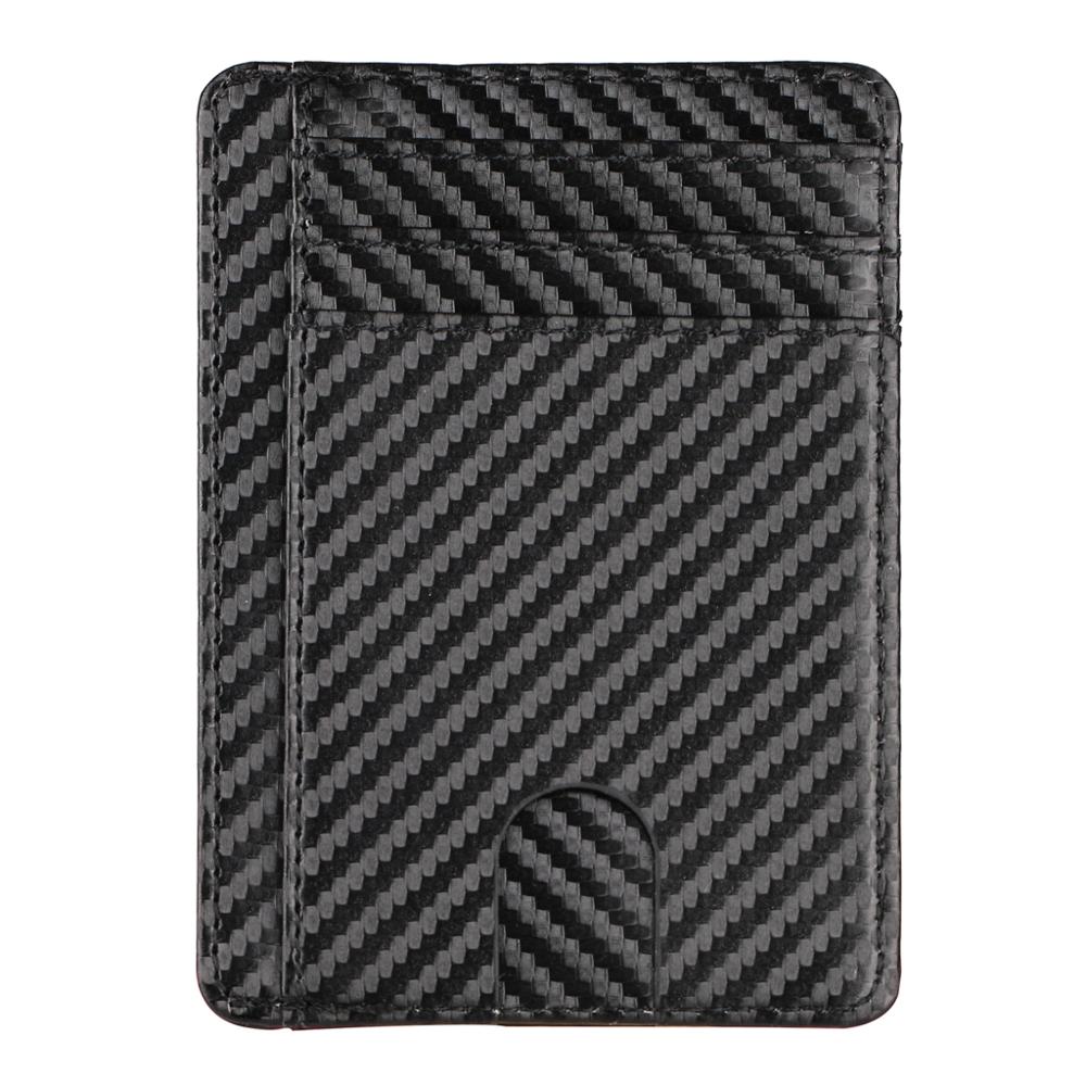 RFID blocking leather wallet