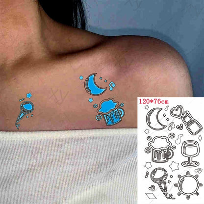 Luminous Tattoos Sticker