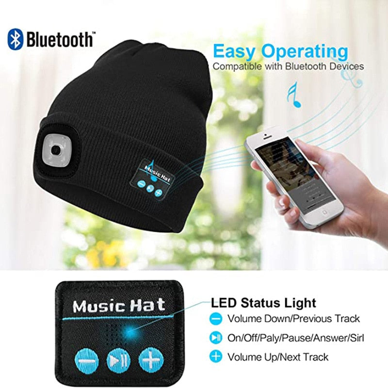 Warm Beanie Bluetooth 5.0