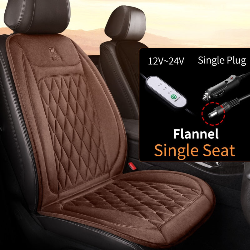 12-24v Heated Car Seat Cover