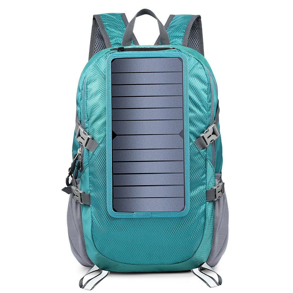 Solar Backpack Foldable Hiking Daypack