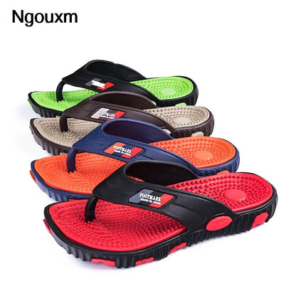 Men Massage Non-Slip  Sandals Slippers