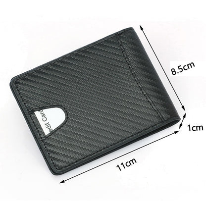 Carbon Fiber Leather Wallet