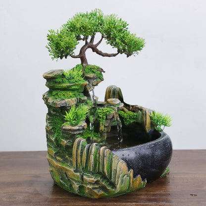 Tabletop Ornamental waterfall