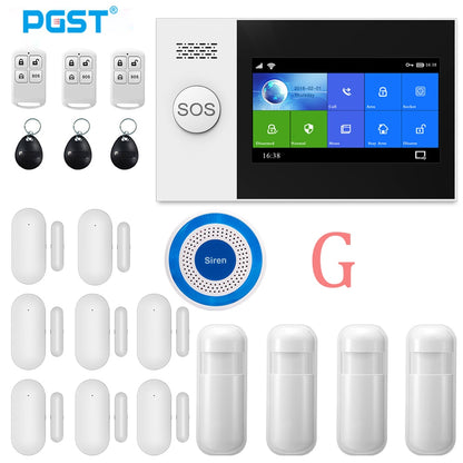 Home WIFI GSM Security Alarm System