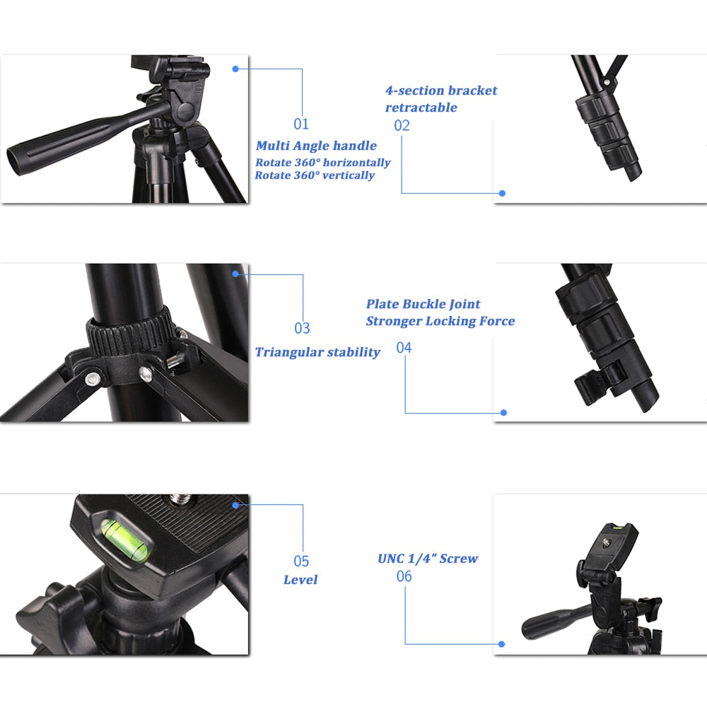 Phone Tripod Stand