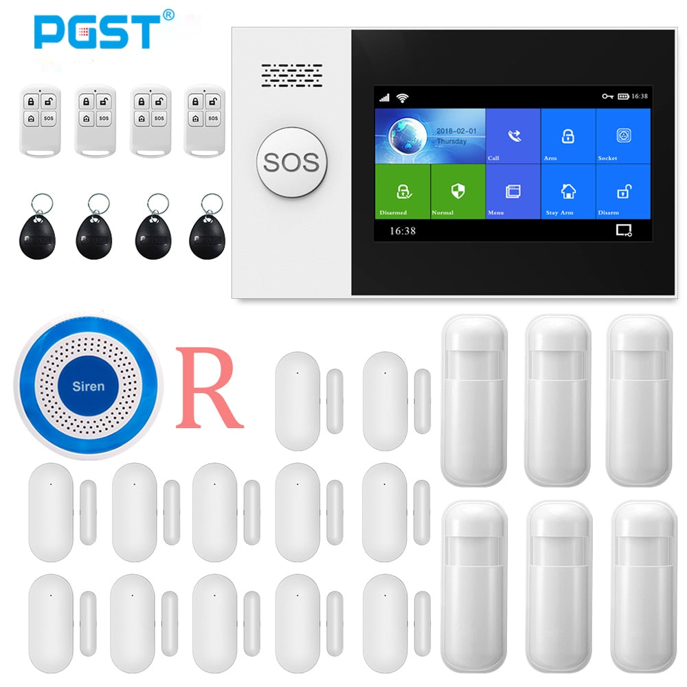 Home WIFI GSM Security Alarm System