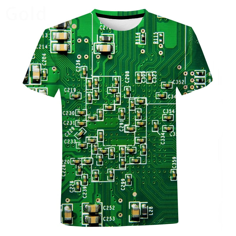 Electronic Chip T Shirt