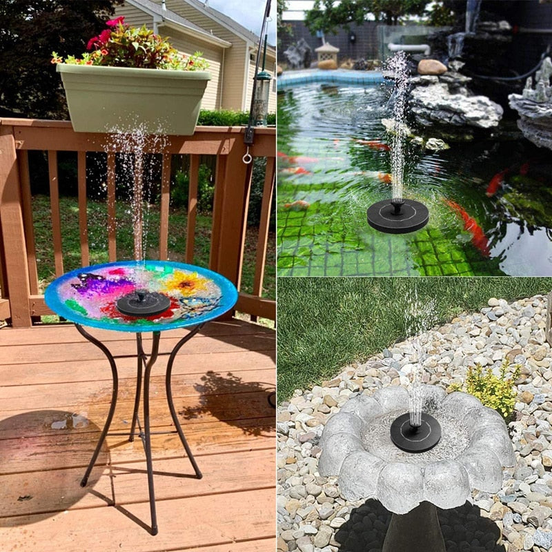 Solar Powered

Fountain