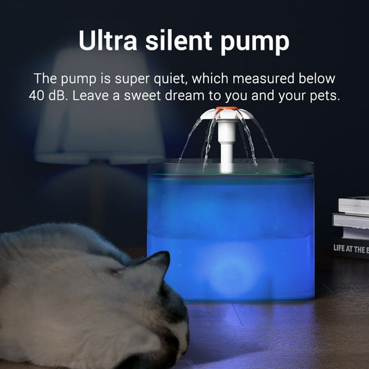 The LED Cat Water Fountain
