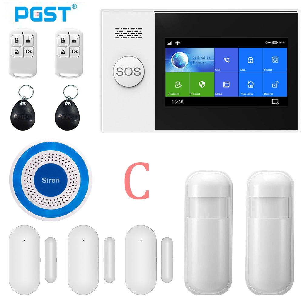 Home WIFI GSM Security Alarm System