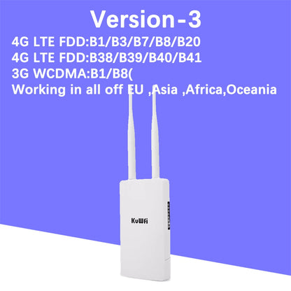 Outdoor 4G Wifi Router 150Mbps