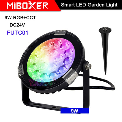 9w RGB+CCT Smart LED Garden Light