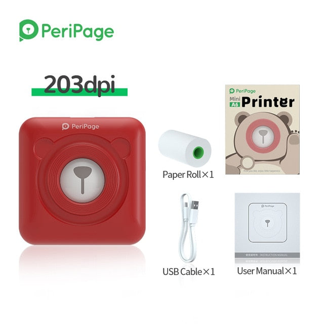 peripage mini portable printer 