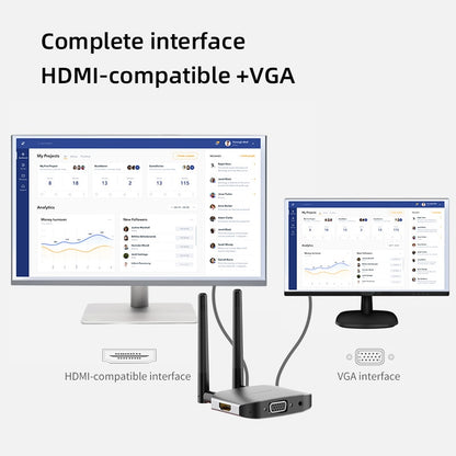 Wireless HDMI-compatible Video Transmitter Receiver