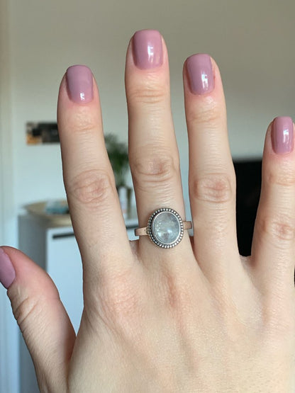 Natural Moonstone Ring