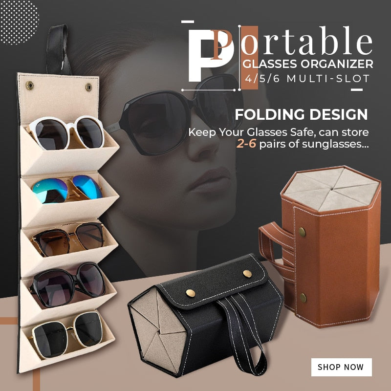 Sunglasses Organizer Box