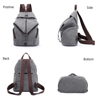 Womens Canvas Backpack