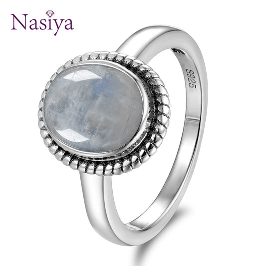 Natural Moonstone Ring