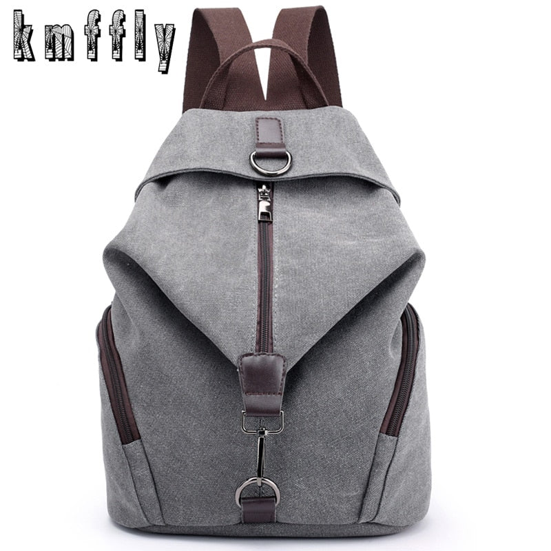 Womens Canvas Backpack