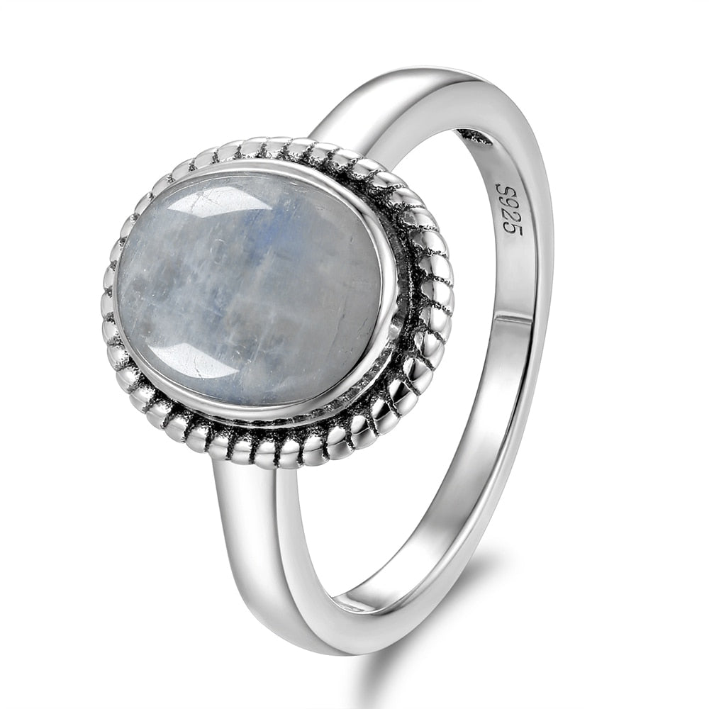 Natural Moonstone Ring