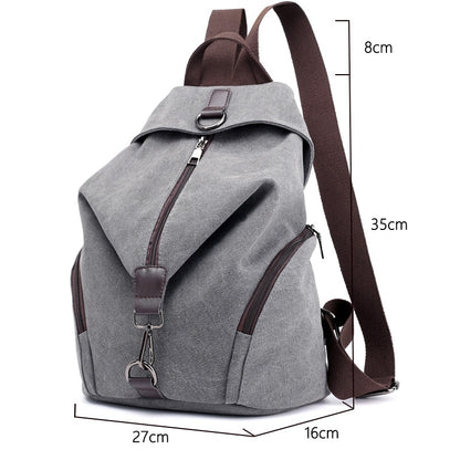 Womens Canvas Backpack