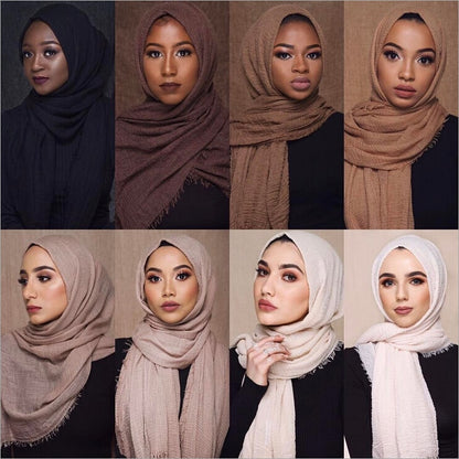 soft cotton headscarf