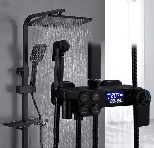 thermostatically pressurized showerhead