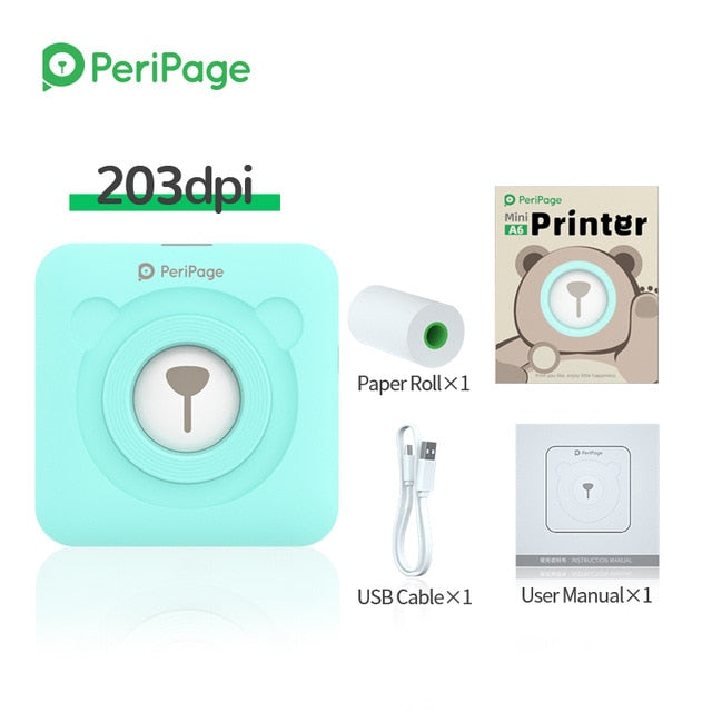 peripage mini portable printer 