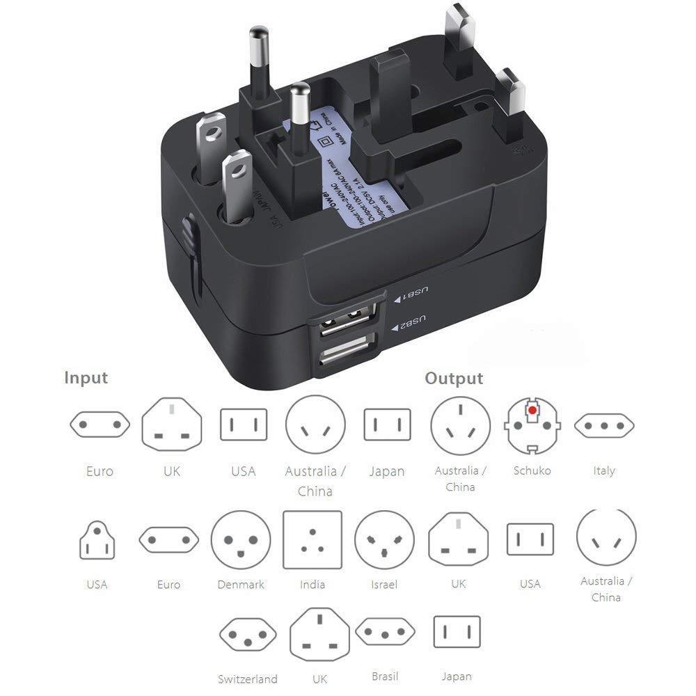 1PC Universal Travel Plug Adapter