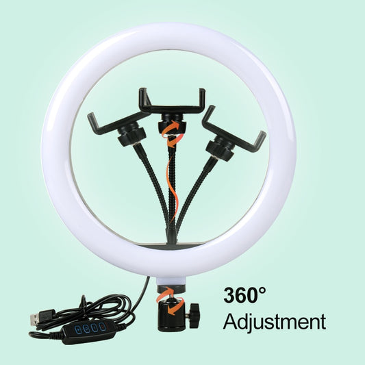 Video Lamp 10 LED Ring Light with stand