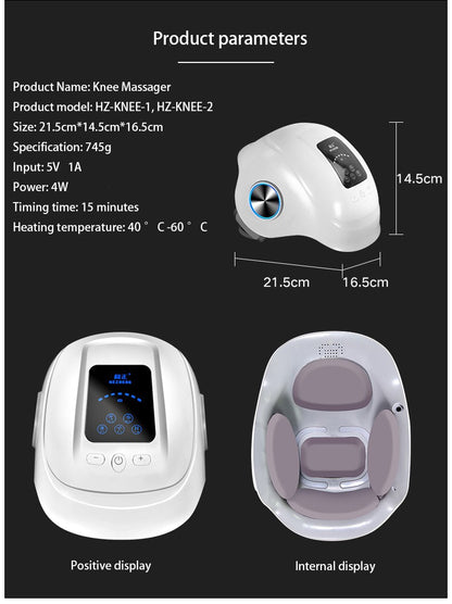 Laser heated air massage