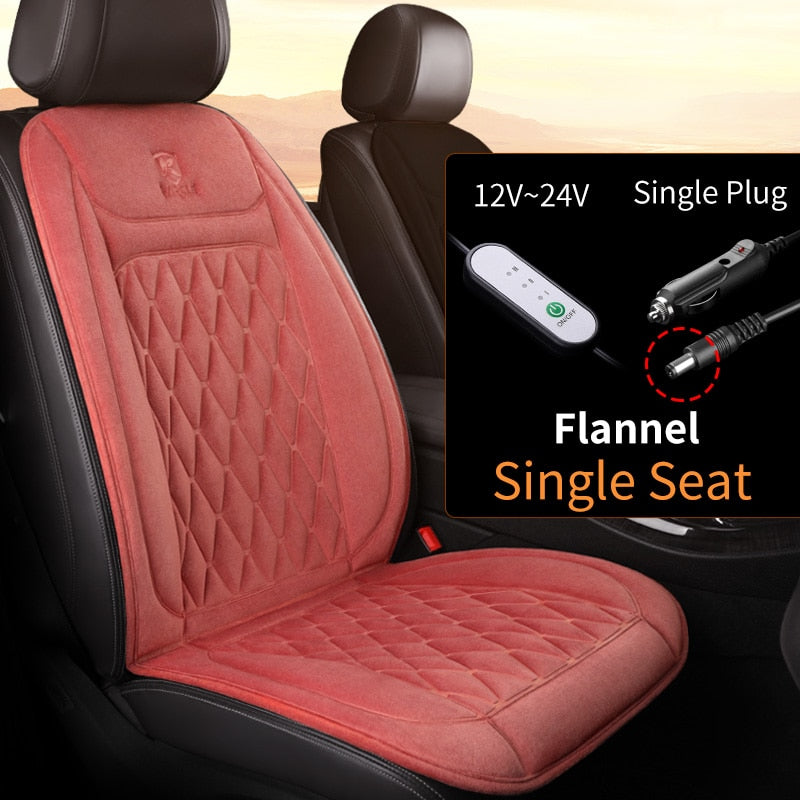 12-24v Heated Car Seat Cover