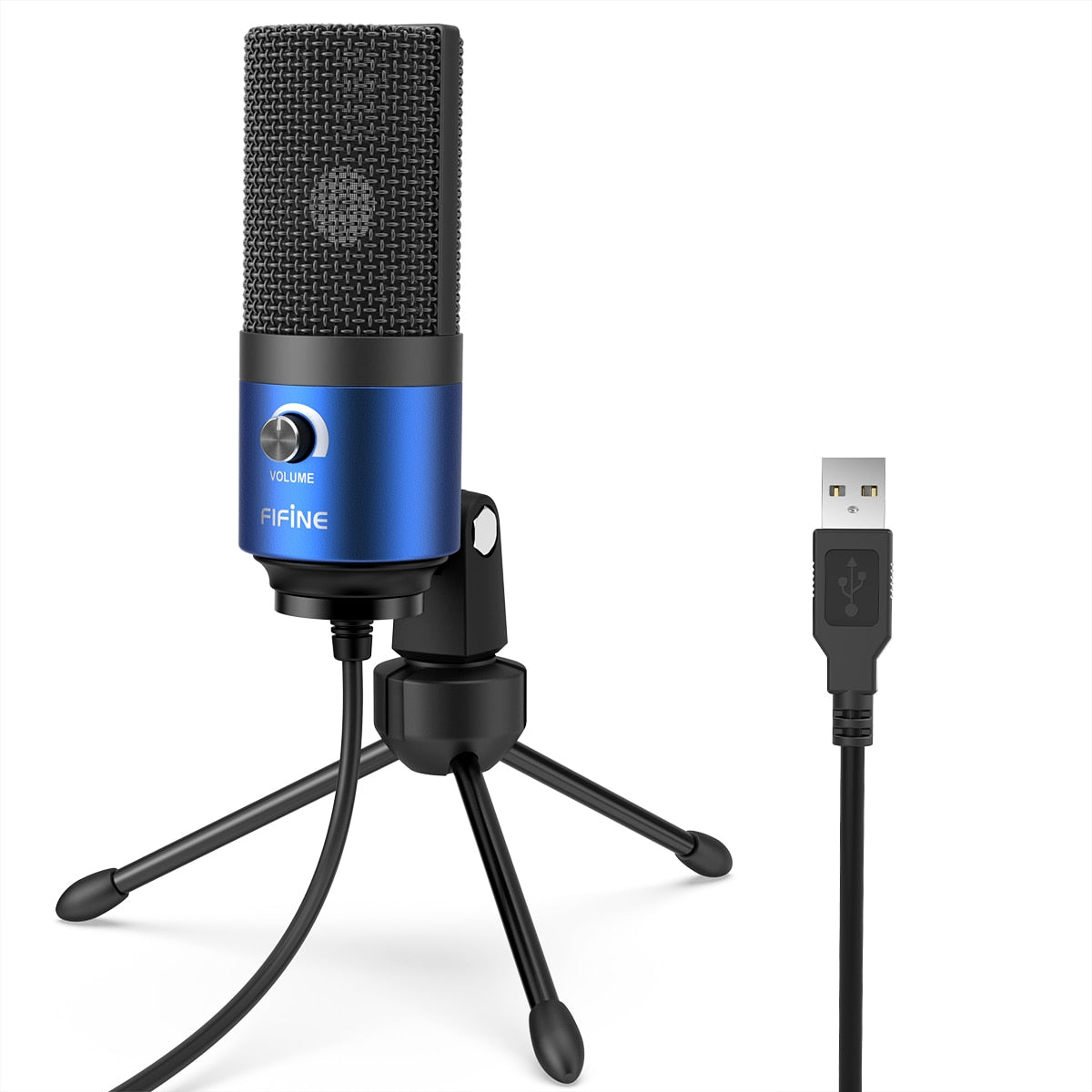 Fifine Metal USB Condenser Recording Microphone