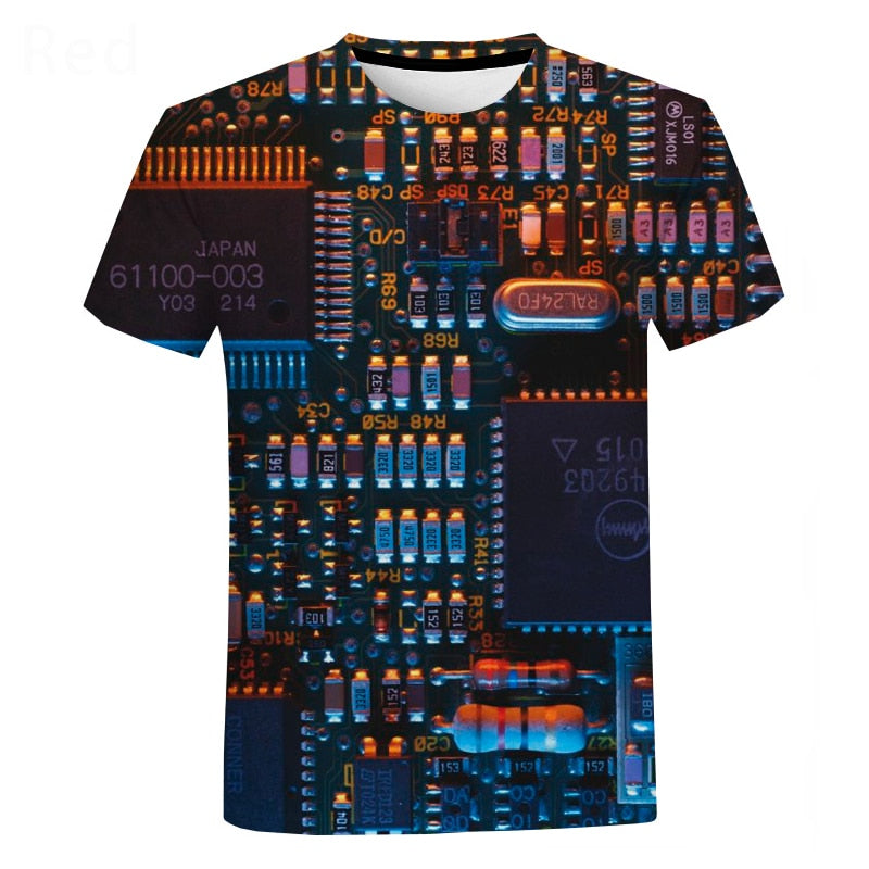 Electronic Chip T Shirt