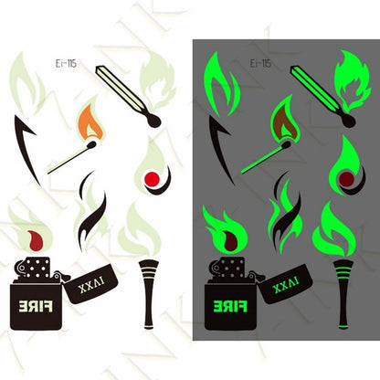 Luminous Tattoos Sticker