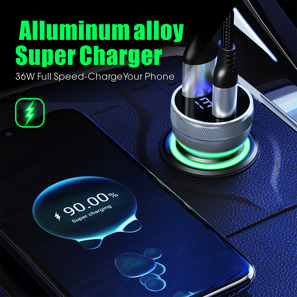 USB Car Charger Quick Charge 3.0