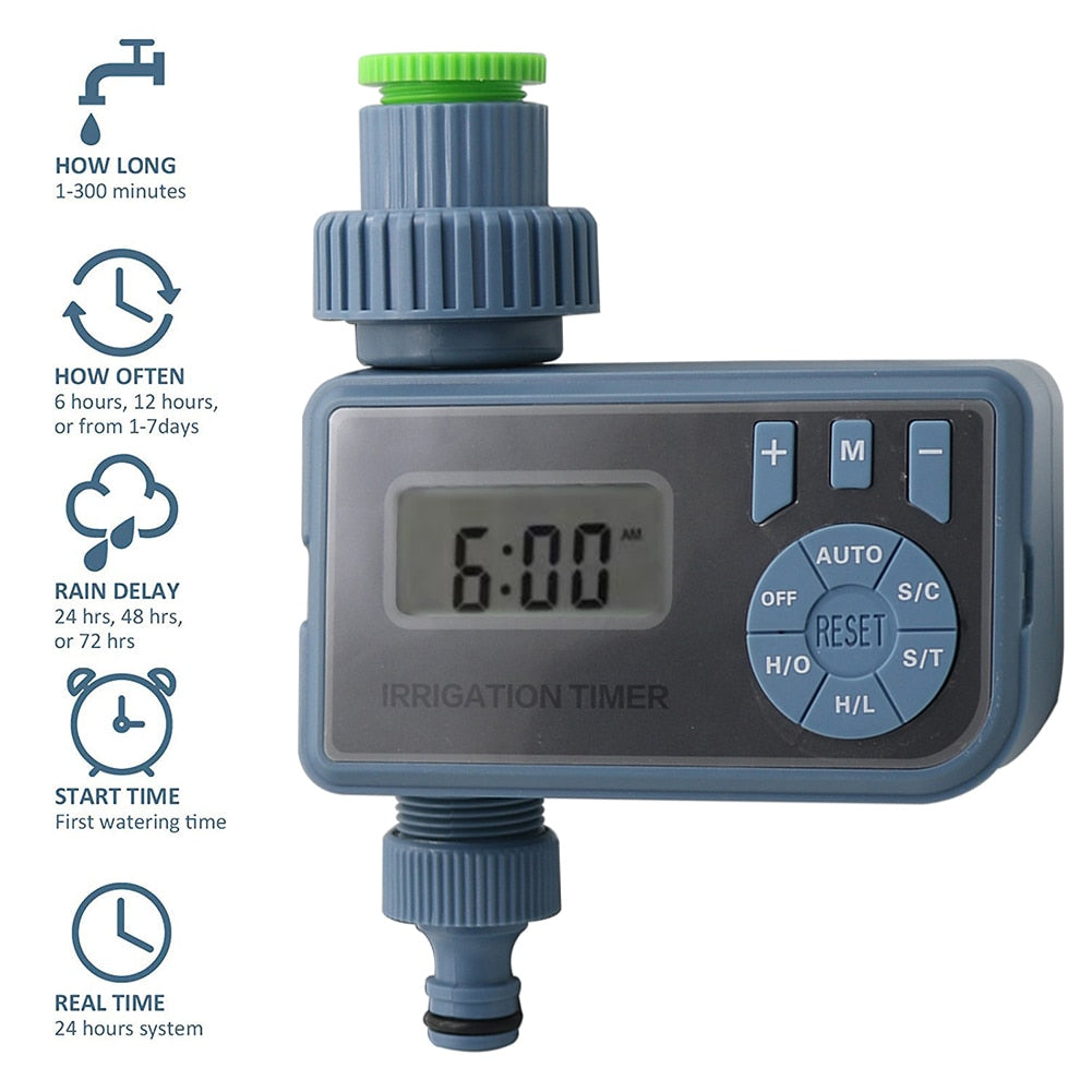 Automatic LCD Display Irrigation Timer