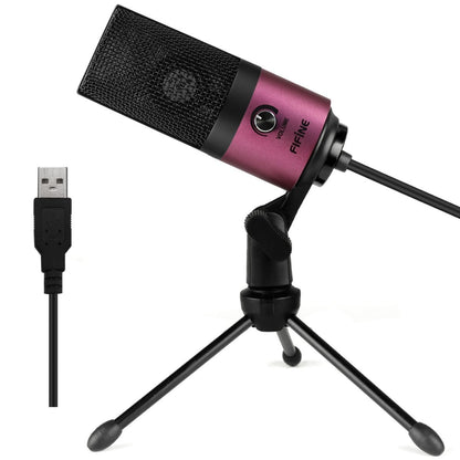 Fifine Metal USB Condenser Recording Microphone