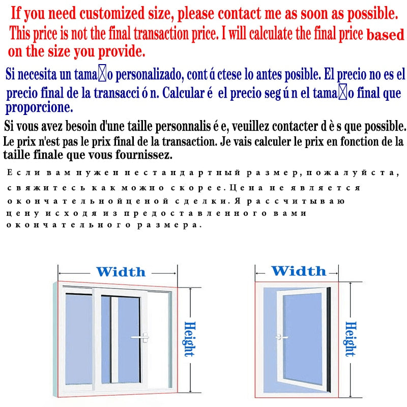 Invisible Anti-Mosquito net Fiberglass Screen