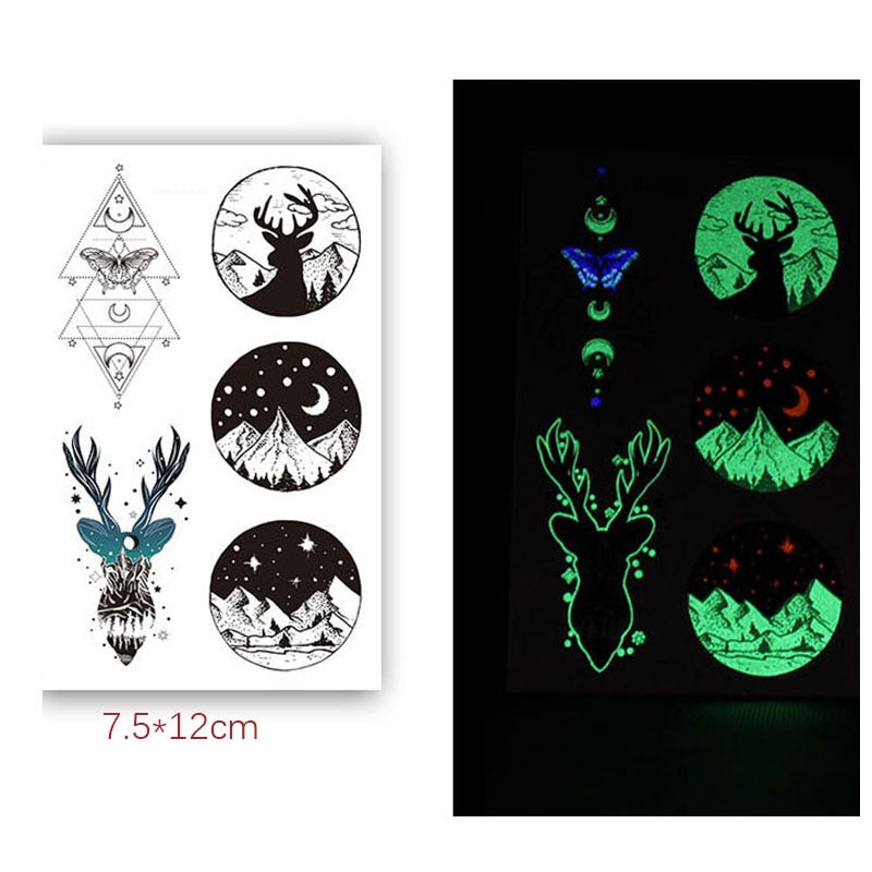 Luminous Tattoos Sticker