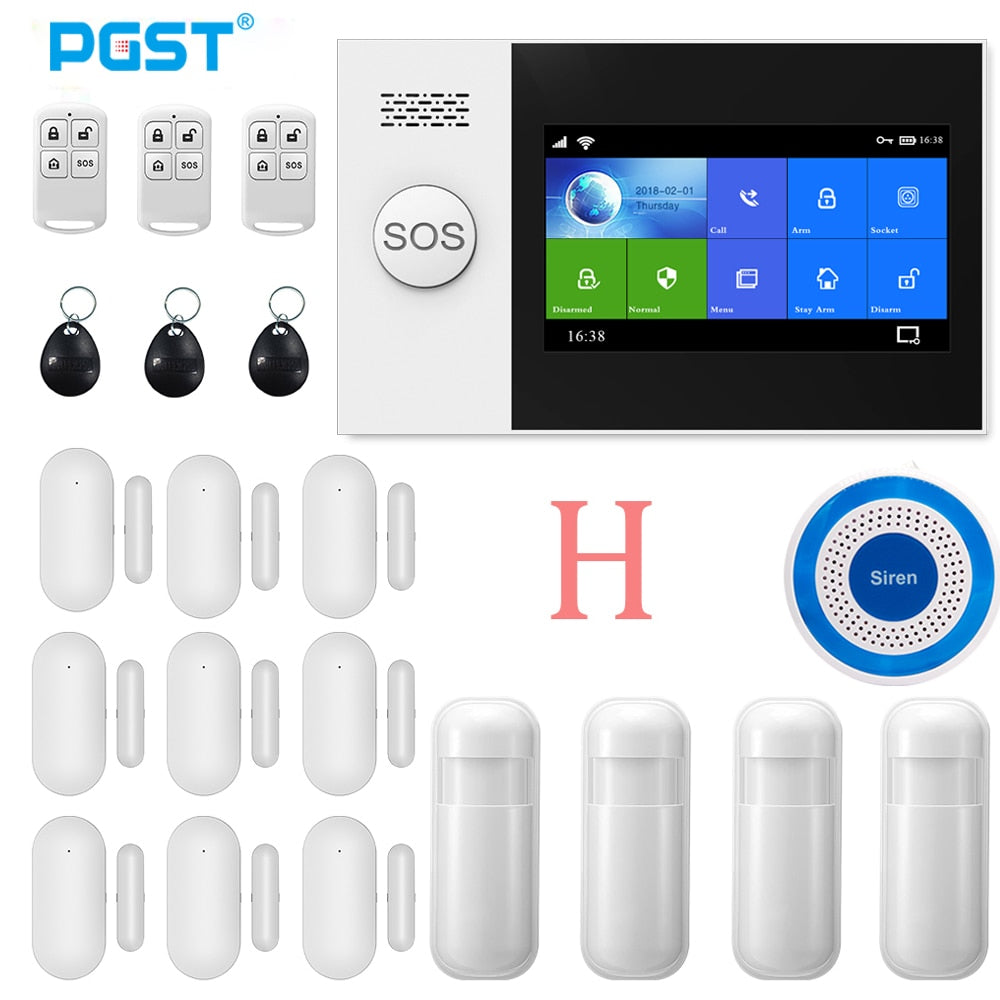 Home WIFI GSM Security Alarm System