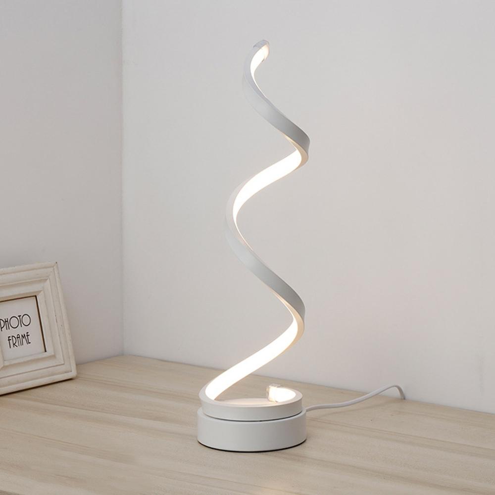 24W Spiral LED Table Desk Lamp