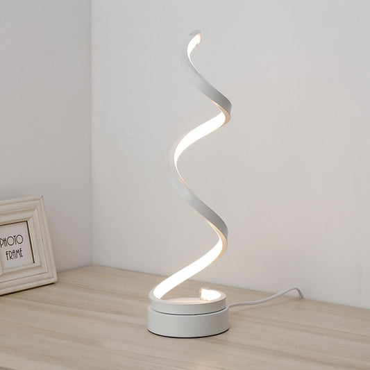 24W Spiral LED Table Desk Lamp