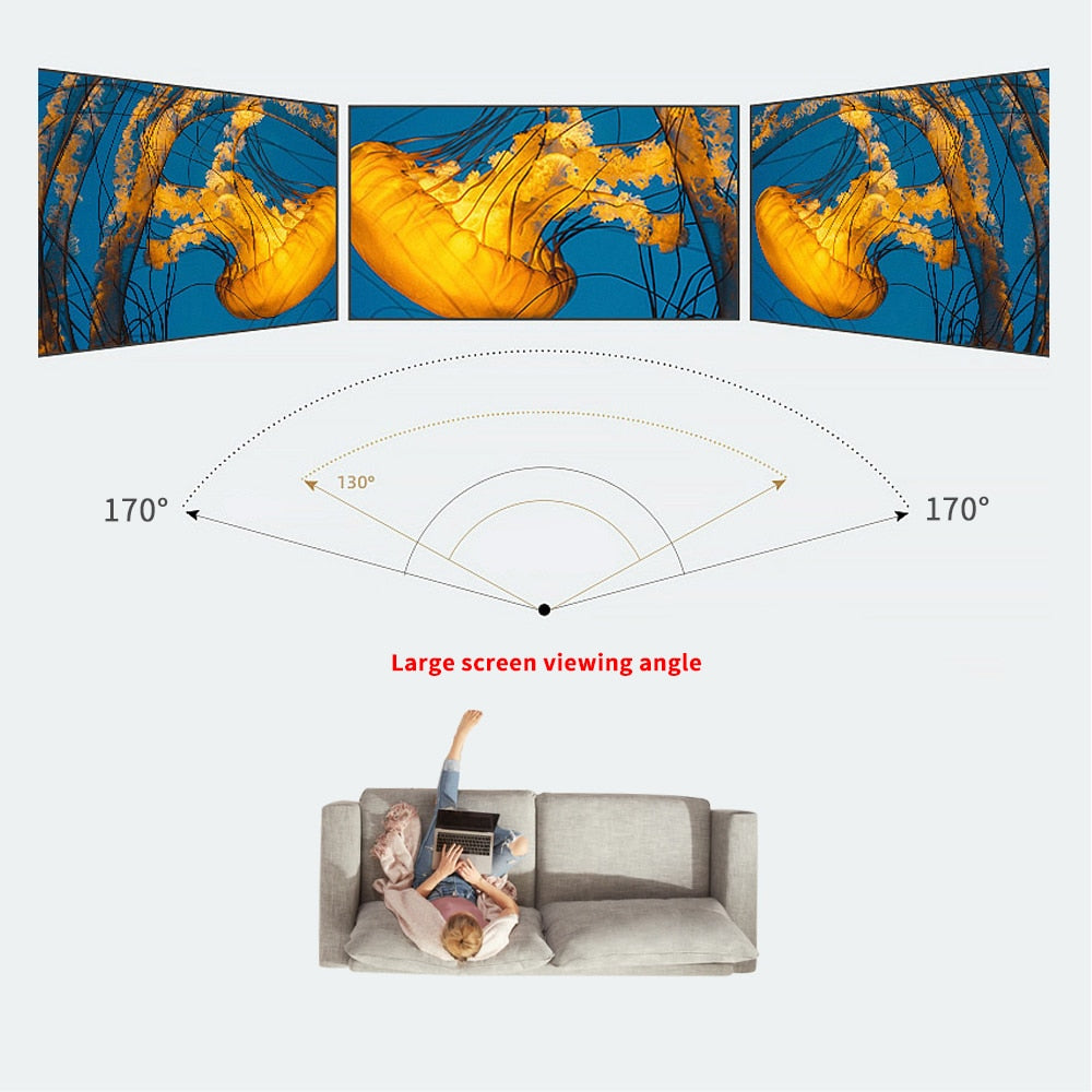 TouYinger 100'' or 120'' Projector Screen