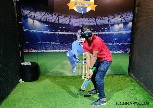 VR Cricket Arcade X 1 bay - Excaliburs Legend