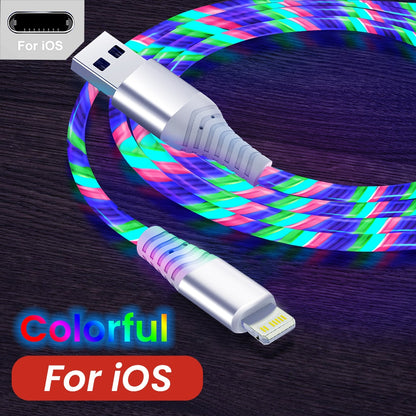 7A 100W Flow Luminous USB Type C Cable p4a