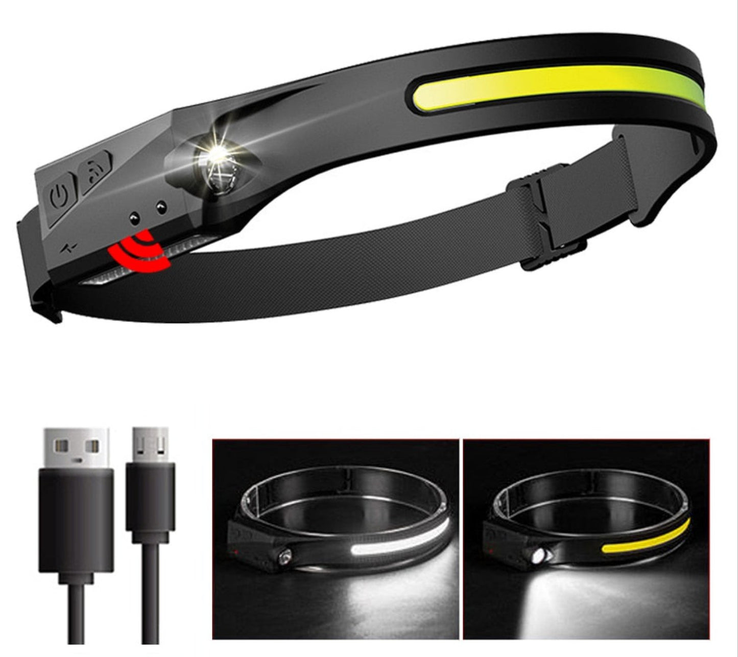 COB LED head lamp